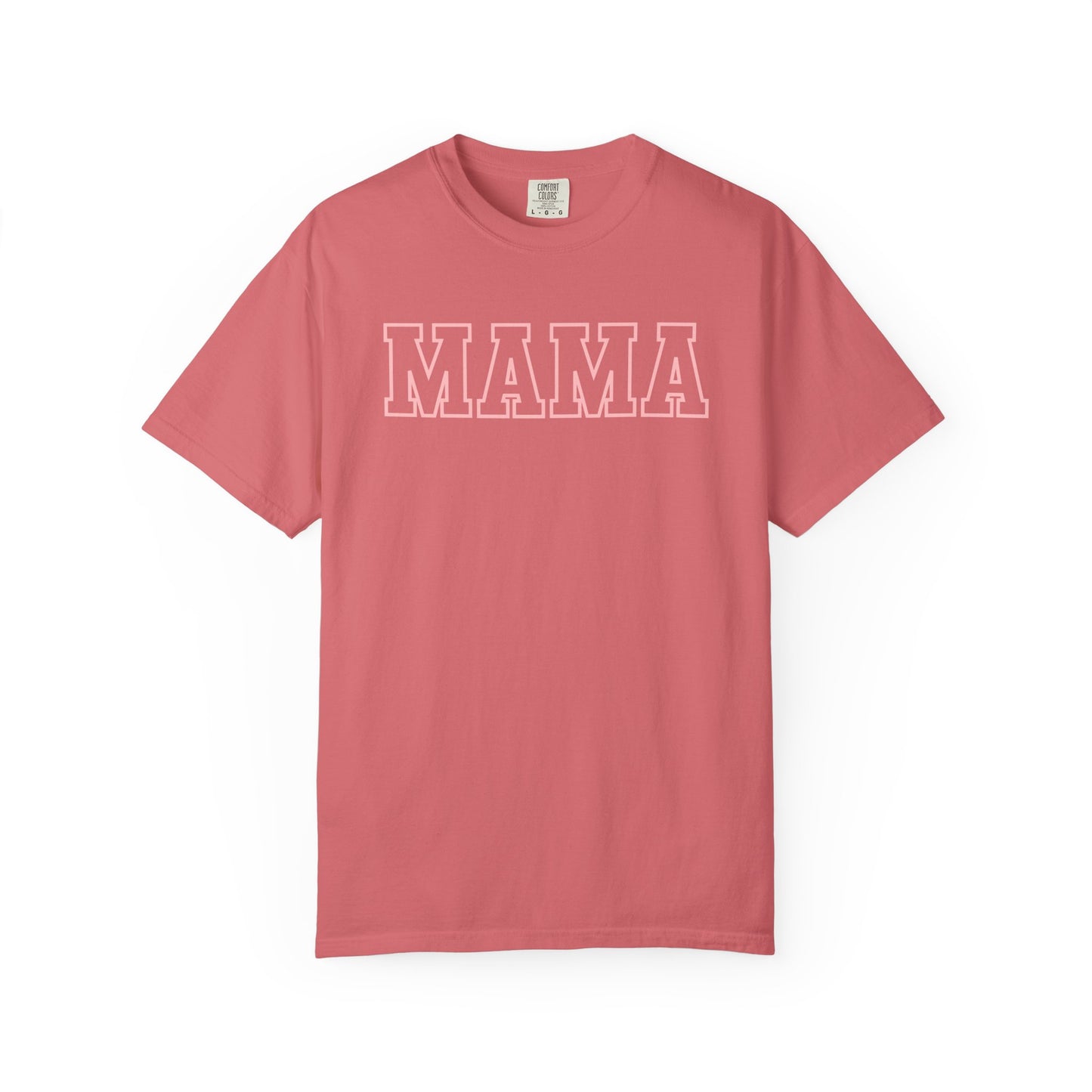 Mama Shirt, Custom Comfort Colors Material, Summer Tee, Bright Colorful Tee, Gift, Mother's Day