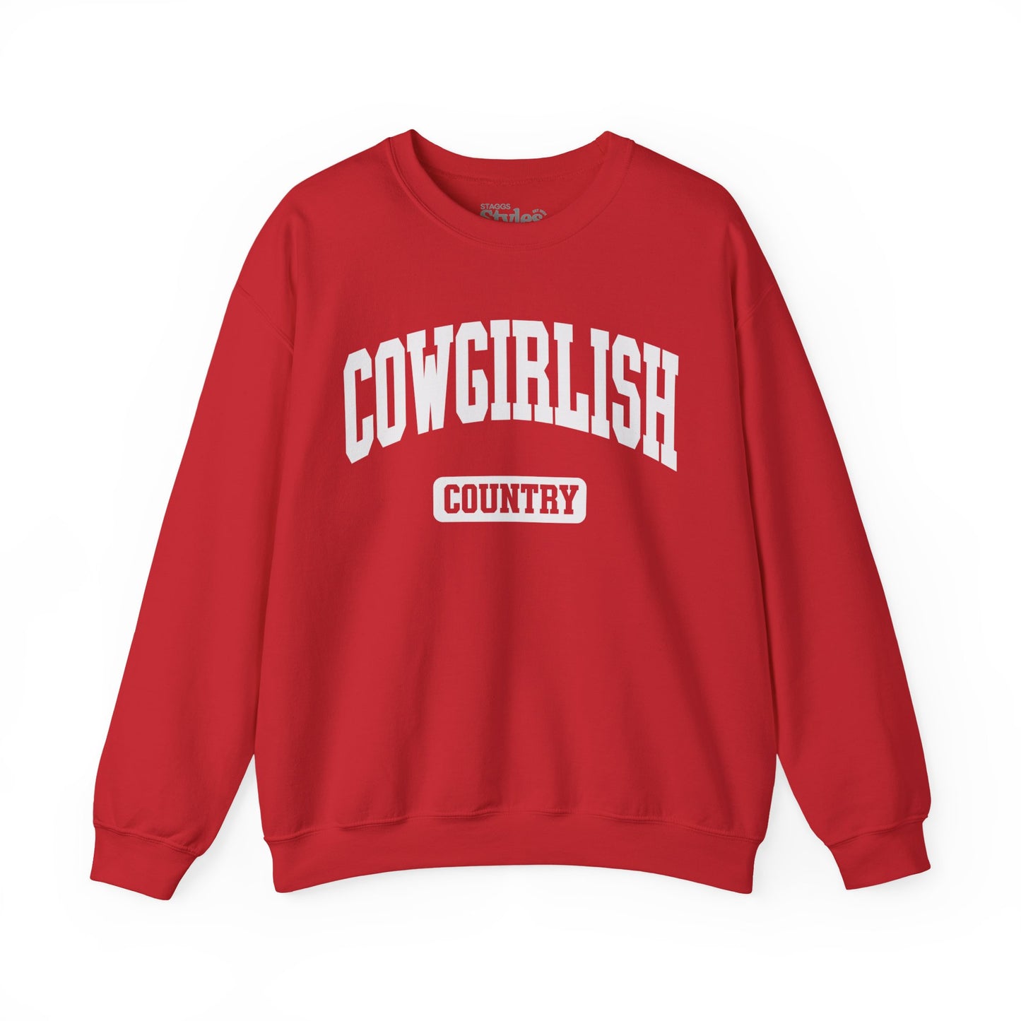 Cowgirlish Sweatshirt, Soft, Cozy, Cotton, Country, Southern, Western, Gift