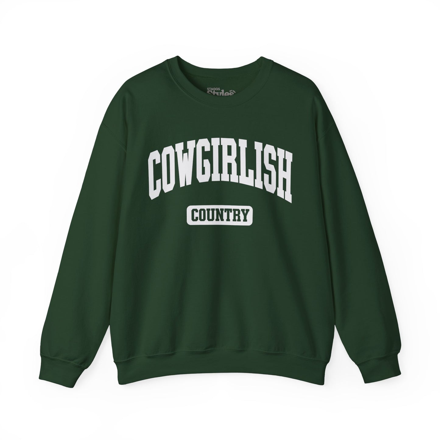 Cowgirlish Sweatshirt, Soft, Cozy, Cotton, Country, Southern, Western, Gift
