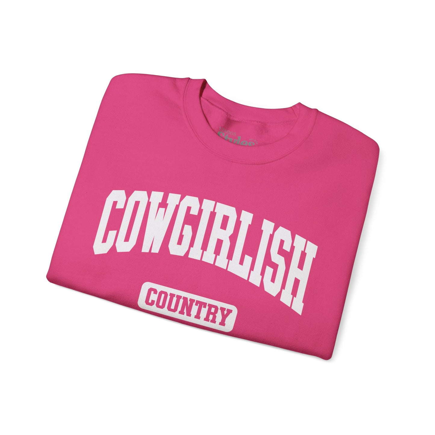 Cowgirlish Sweatshirt, Soft, Cozy, Cotton, Country, Southern, Western, Gift