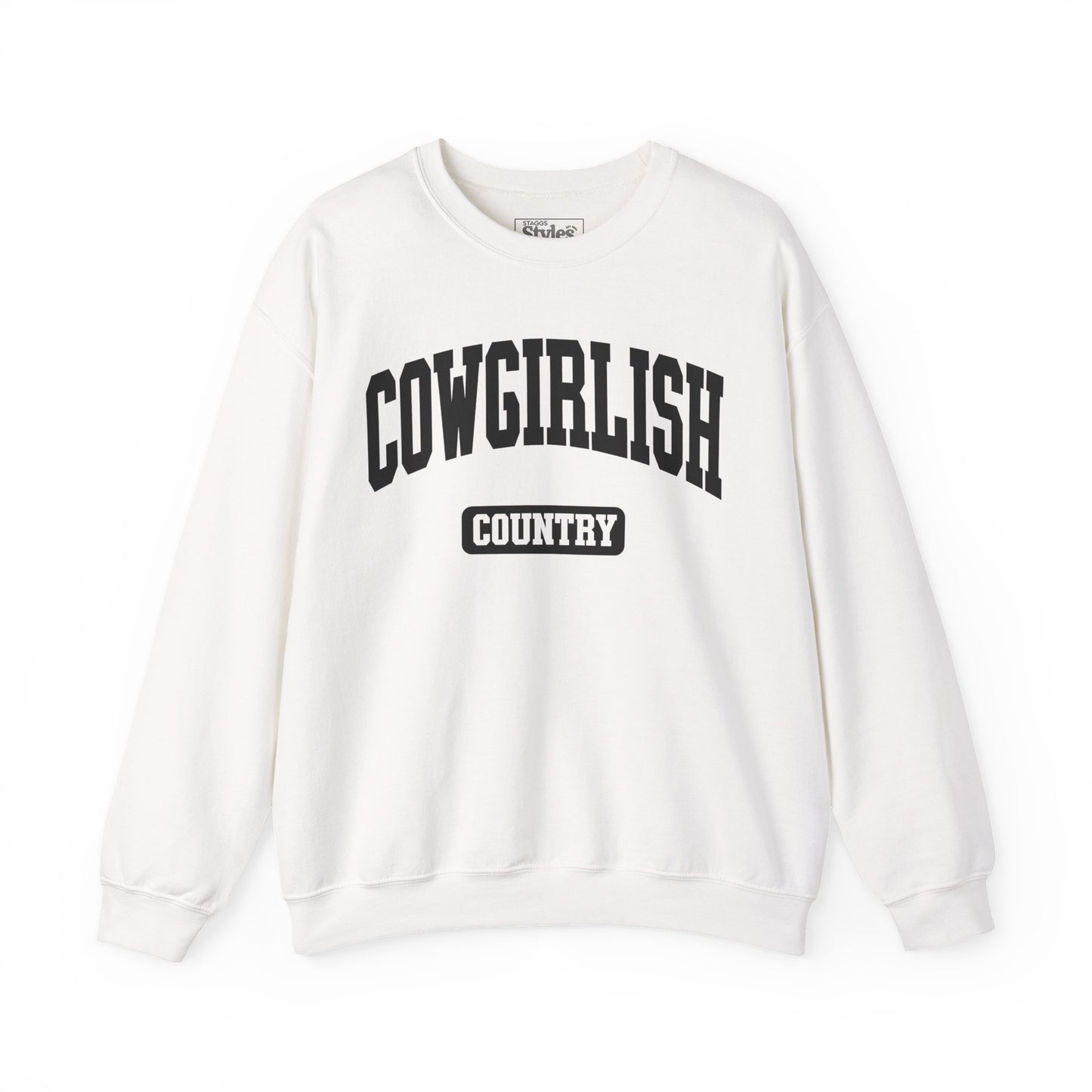 Cowgirlish Sweatshirt, Soft, Cozy, Cotton, Country, Southern, Western, Gift