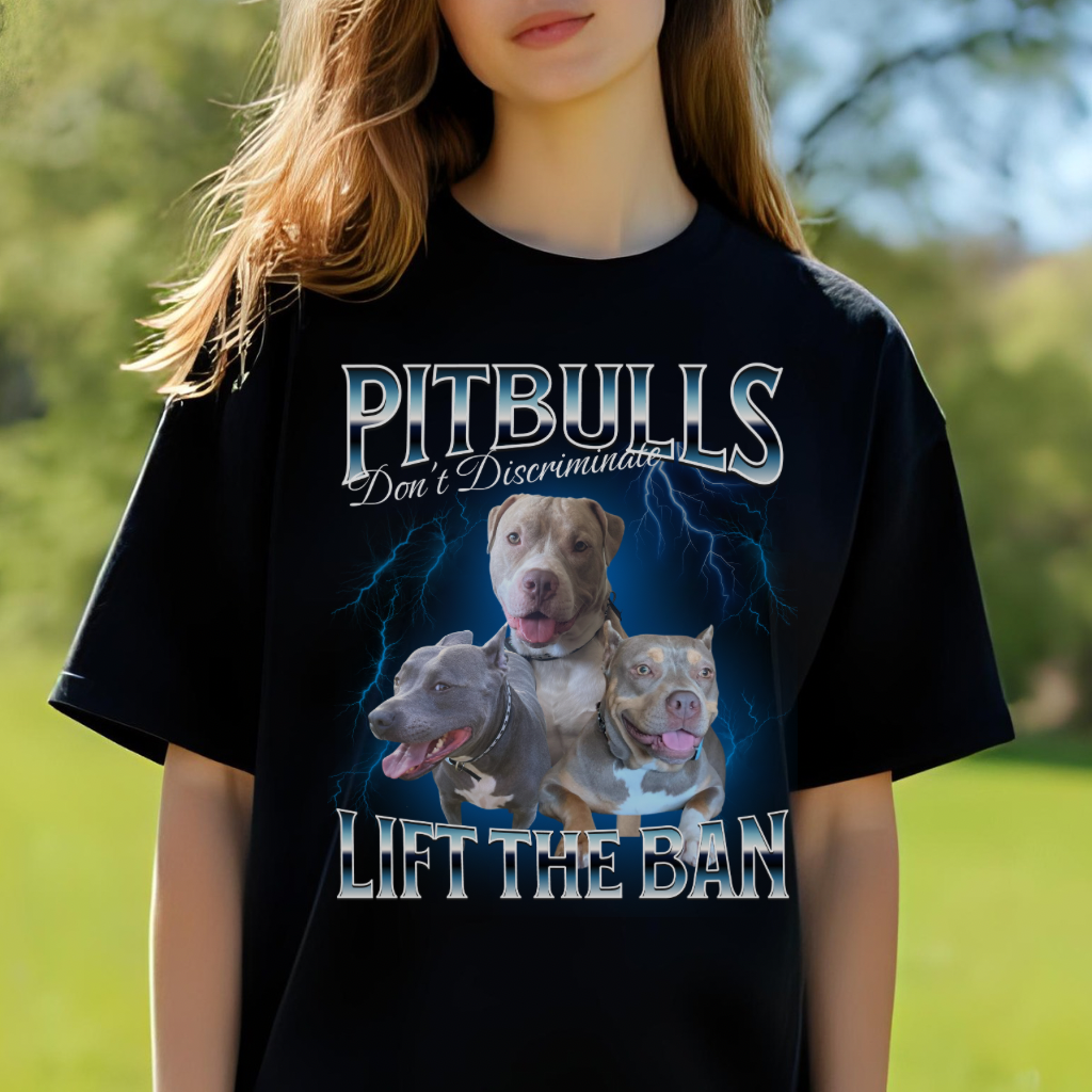 Pitbull Pride T-Shirt | Unisex Garment-Dyed Tee | Dog Lover Gift | Animal Rescue Awareness | Casual Wear | Pet Lover Apparel | Lift the Ban