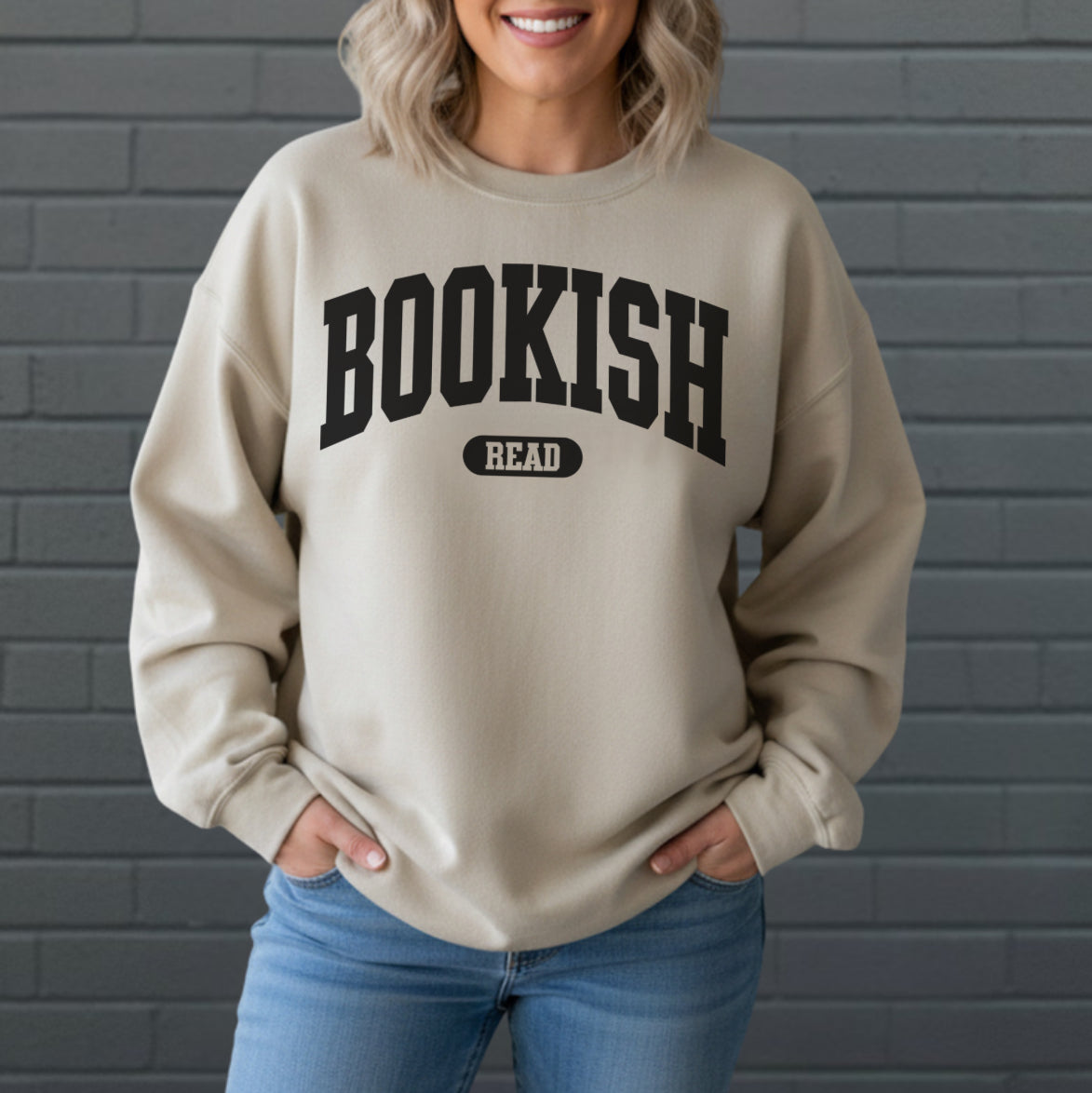 Bookish Sweatshirt, Book Lovers, Bookworms, Cozy Gift