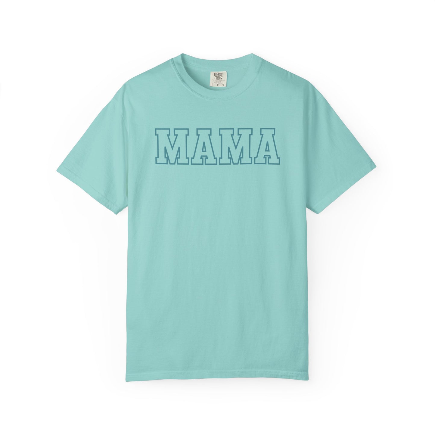 Mama Shirt, Custom Comfort Colors Material, Summer Tee, Bright Colorful Tee, Gift, Mother's Day