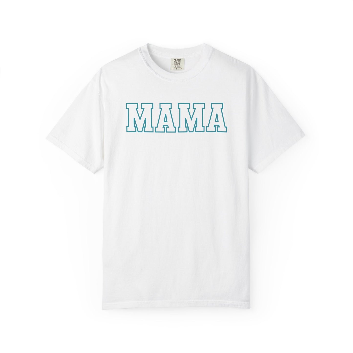 Mama Shirt, Custom Comfort Colors Material, Summer Tee, Bright Colorful Tee, Gift, Mother's Day