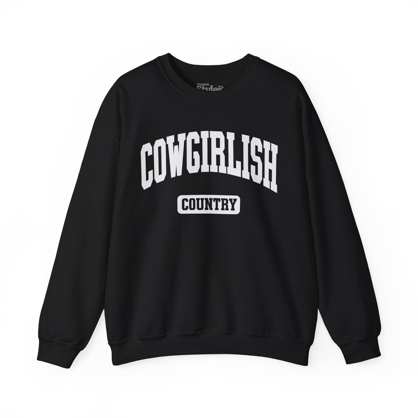 Cowgirlish Sweatshirt, Soft, Cozy, Cotton, Country, Southern, Western, Gift