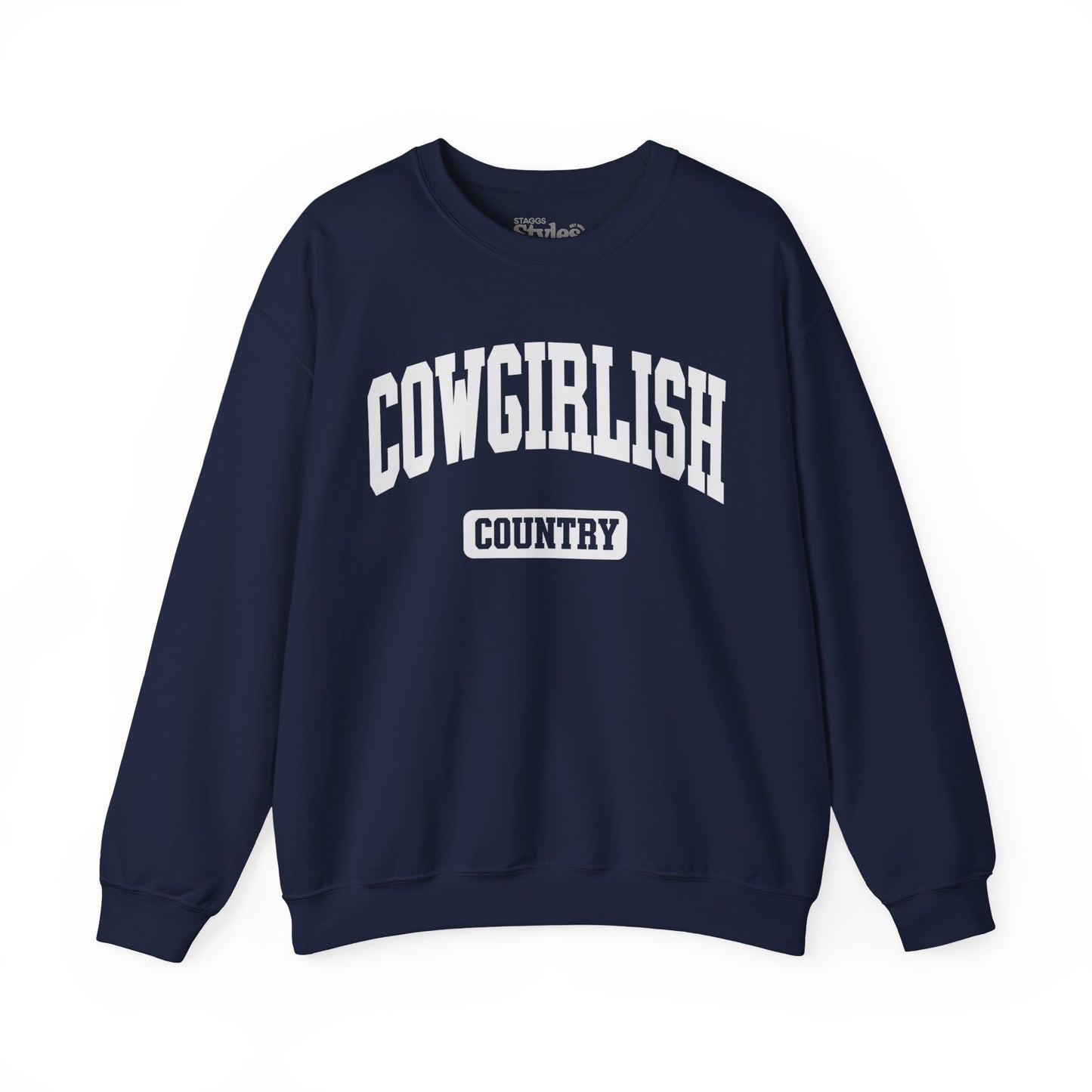 Cowgirlish Sweatshirt, Soft, Cozy, Cotton, Country, Southern, Western, Gift