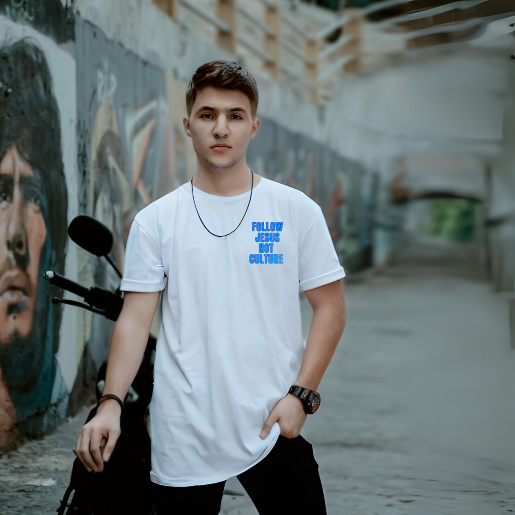 Follow Jesus Not Culture Shirt, Inspirational, Faith, Jesus