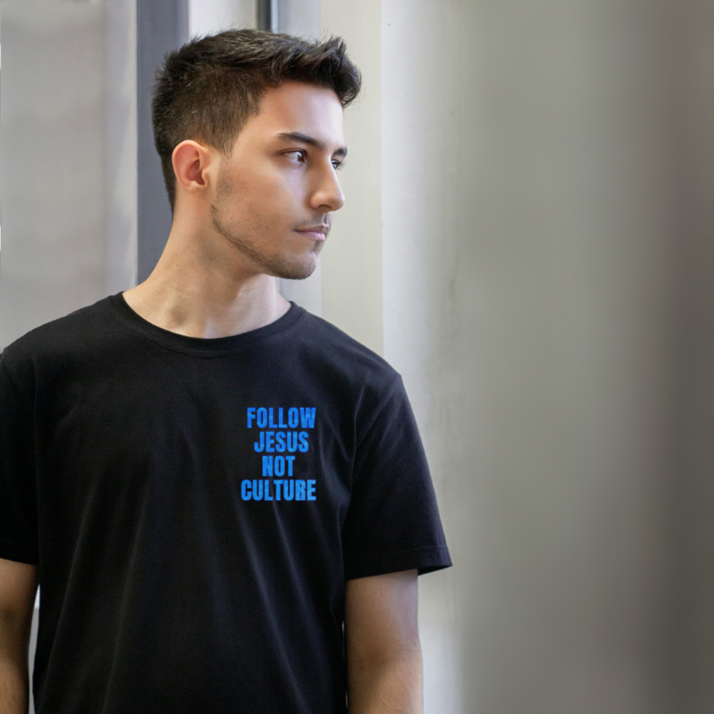 Follow Jesus Not Culture Shirt, Inspirational, Faith, Jesus