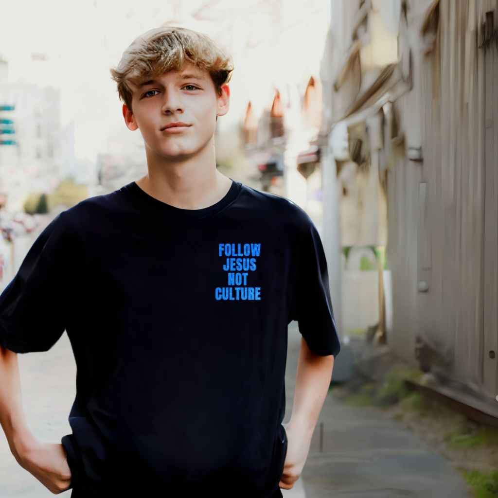 Follow Jesus Not Culture Shirt, Inspirational, Faith, Jesus