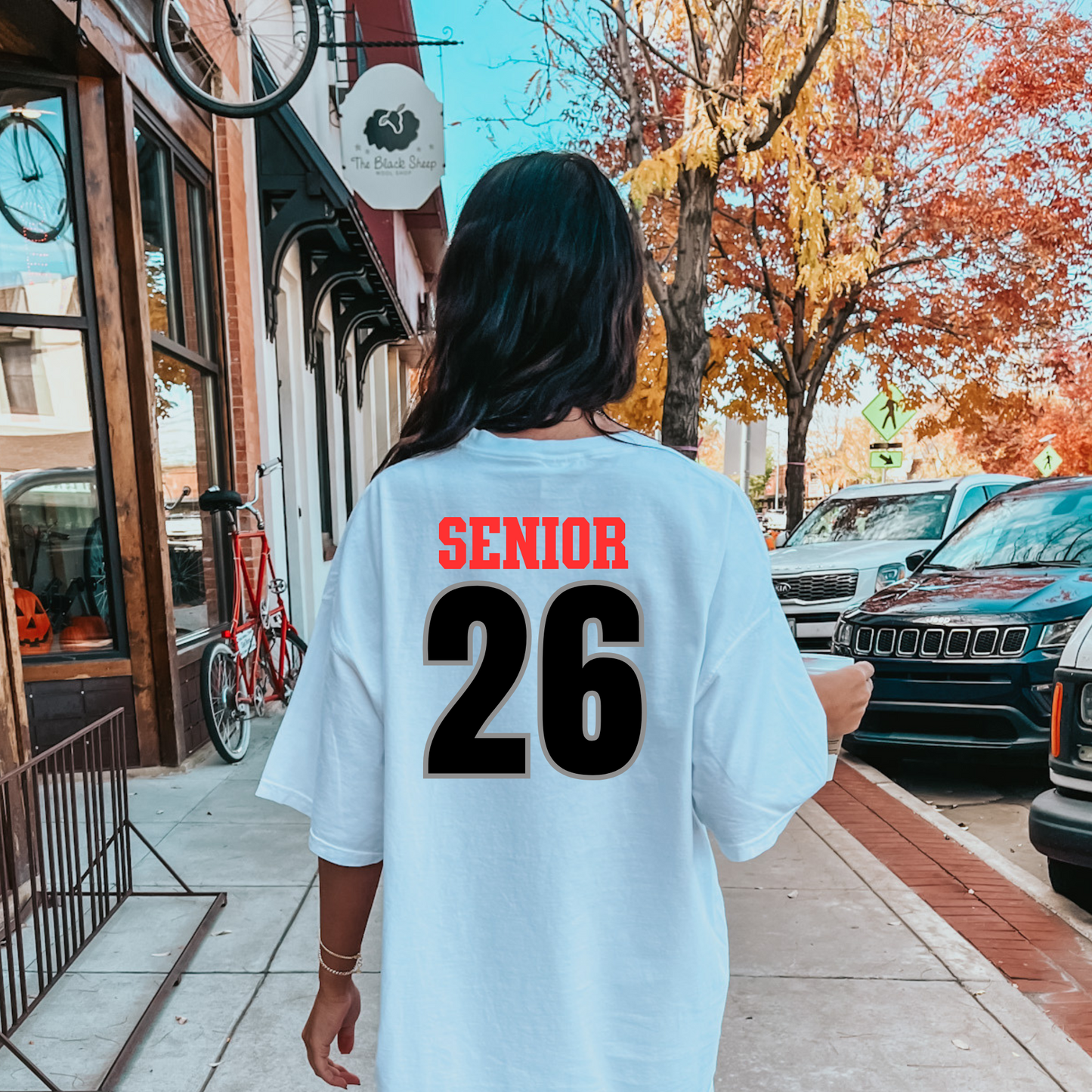 Senior Class of 2026 Unisex Shirt - Comfort Colors Varsity Style - Graduation Gift (26)