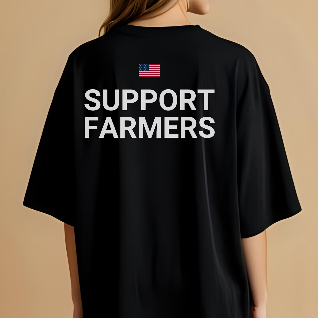 Support Farmers Shirt, Farmers Tee, Southern Shirt, USA Made Cotton Tee