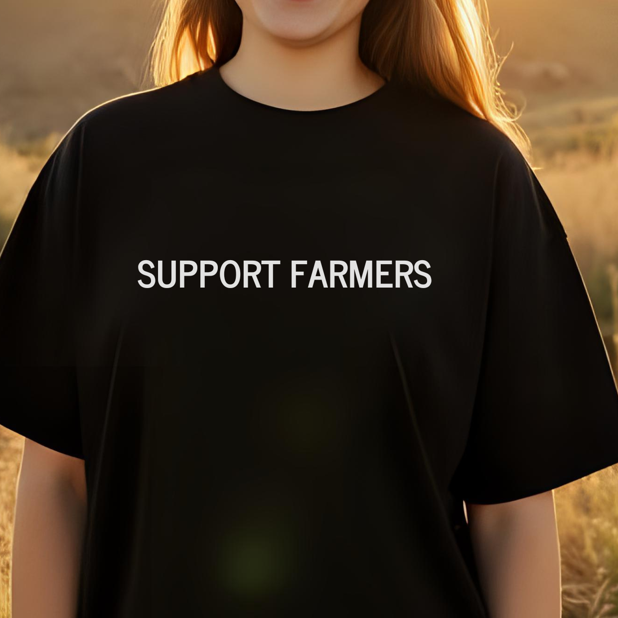 Support Farmers Shirt, Farmers Tee, Southern Shirt, USA Made Cotton Tee