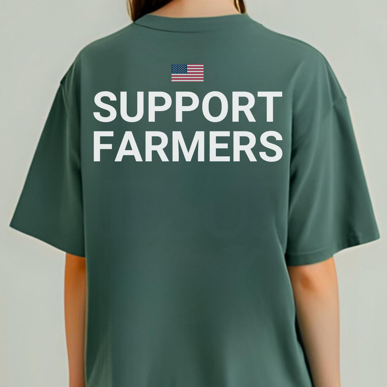 Support Farmers Shirt, Farmers Tee, Southern Shirt, USA Made Cotton Tee