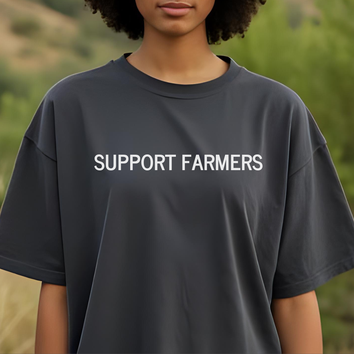 Support Farmers Shirt, Farmers Tee, Southern Shirt, USA Made Cotton Tee