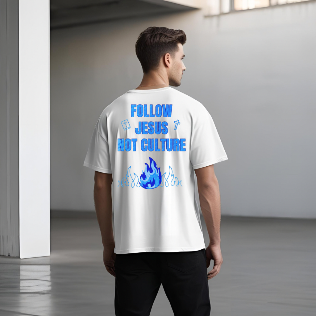 Follow Jesus Not Culture Shirt, Inspirational, Faith, Jesus