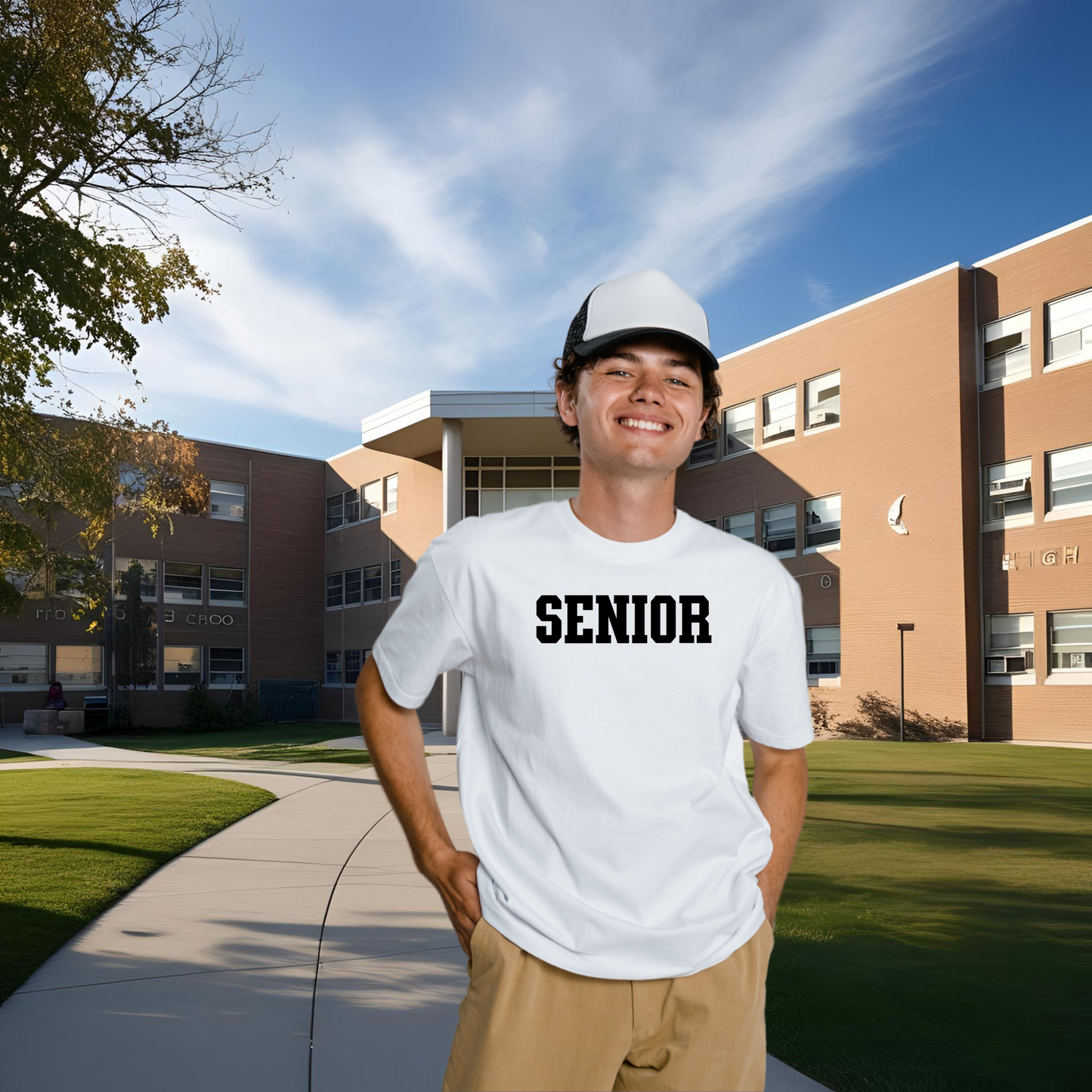 Senior Class of 2026 Unisex Shirt - Comfort Colors Varsity Style - Graduation Gift (26)