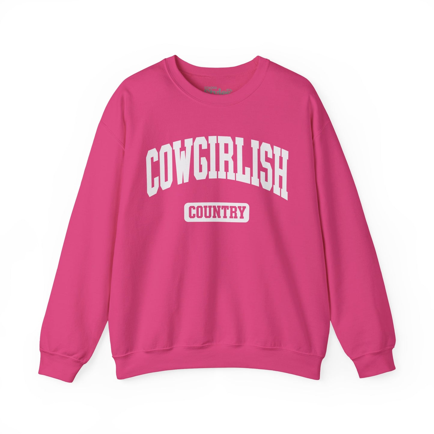 Cowgirlish Sweatshirt, Soft, Cozy, Cotton, Country, Southern, Western, Gift