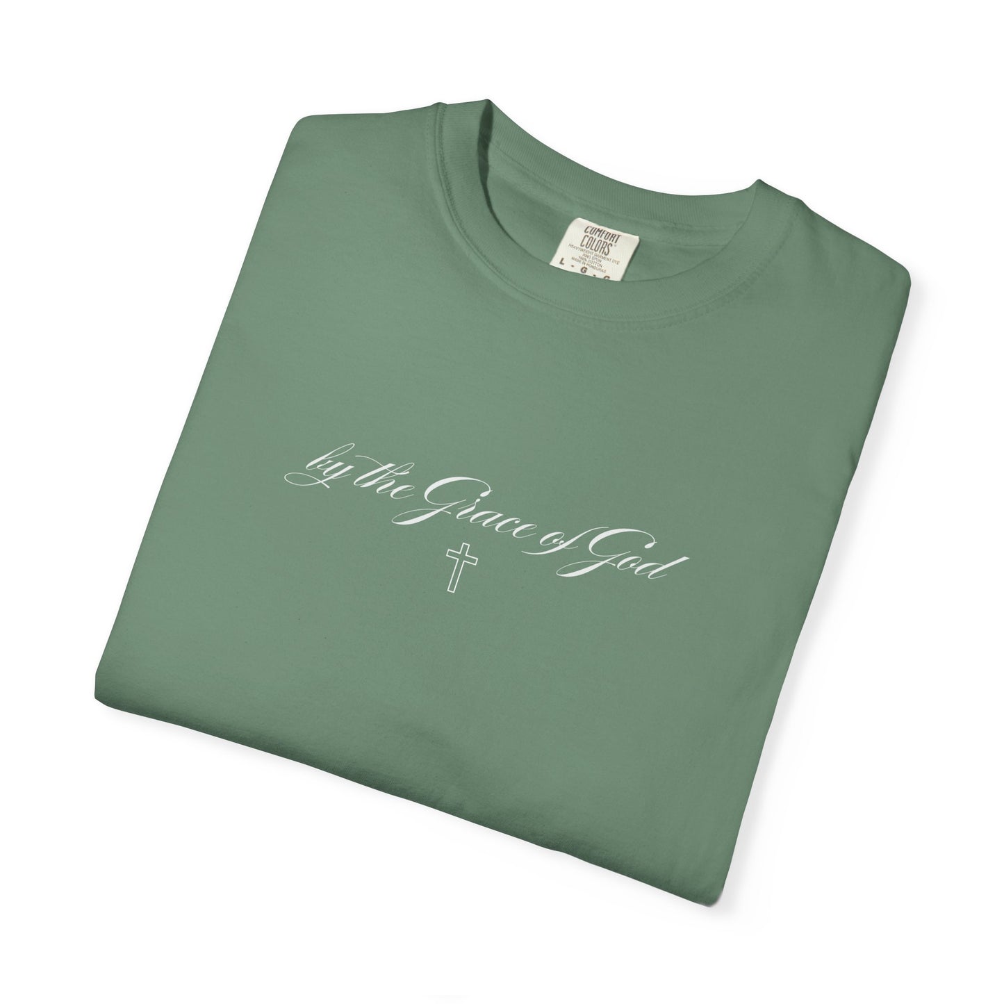 It's Not Luck, It's Jesus Shirt, Custom Comfort Colors, Faith, Inspiration, Church Shirt, Christian Tee (37)