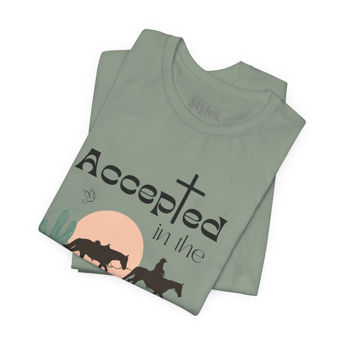 Accepted in the Beloved Shirt, Christian Tee, Bible Verse Tee, Faith, Church Shirt