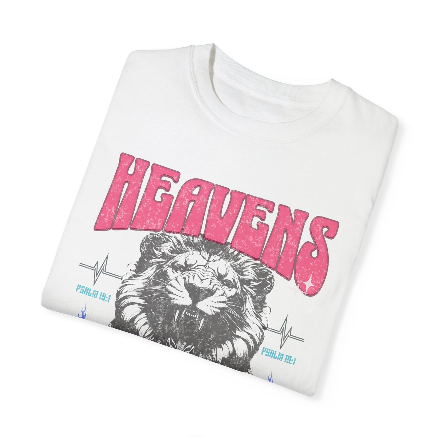 Heavens are Roaring Lion Shirt - Trends, Colorful Graphic, Crewneck, Christian Apparel, Faith, Church Wear, (11)