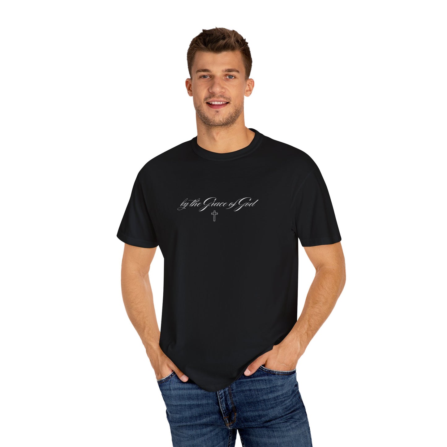 It's Not Luck, It's Jesus Shirt, Custom Comfort Colors, Faith, Inspiration, Church Shirt, Christian Tee (37)