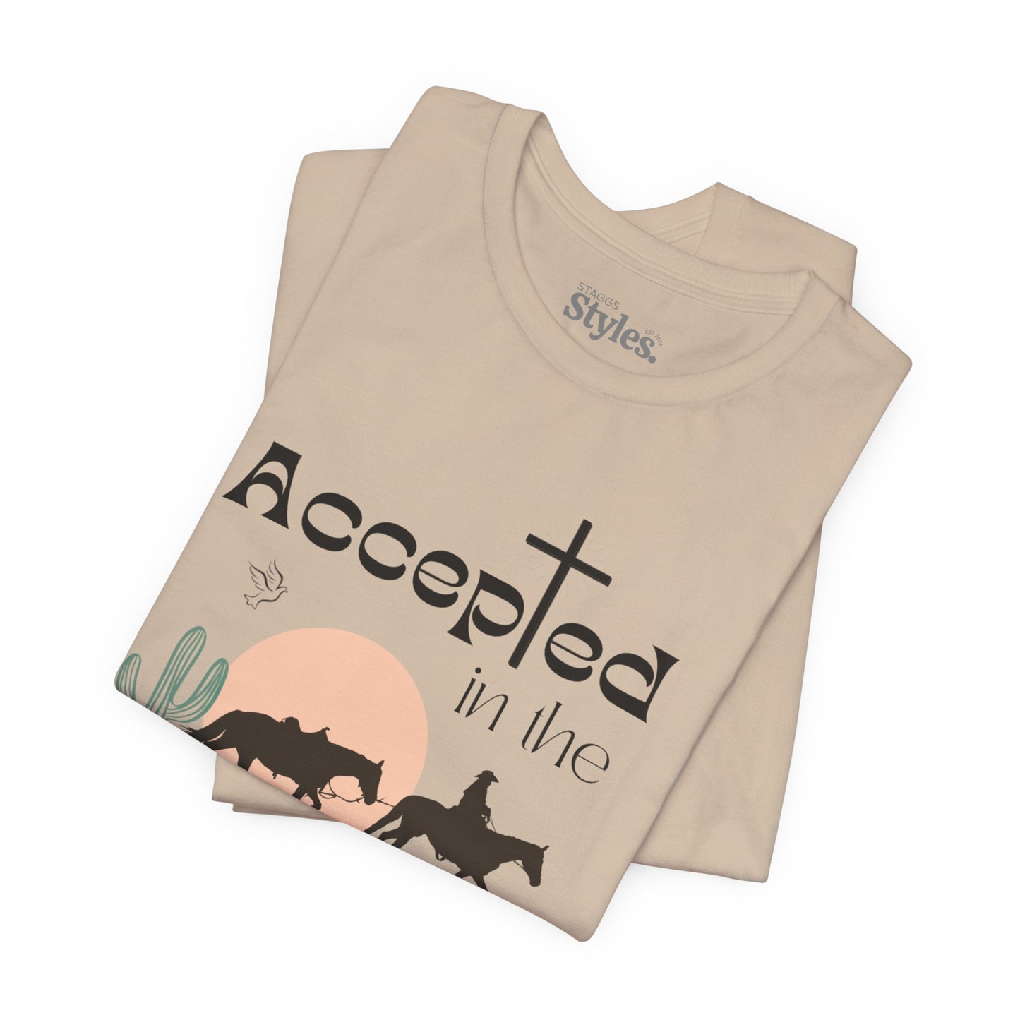 Accepted in the Beloved Shirt, Christian Tee, Bible Verse Tee, Faith, Church Shirt