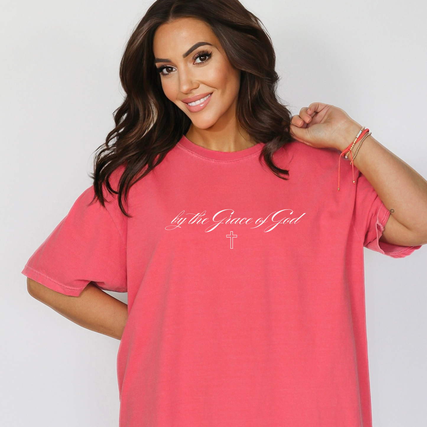 It's Not Luck, It's Jesus Shirt, Comfort Colors, Free Shipping, Faith Inspiration, Church Fit, Christan. (37)