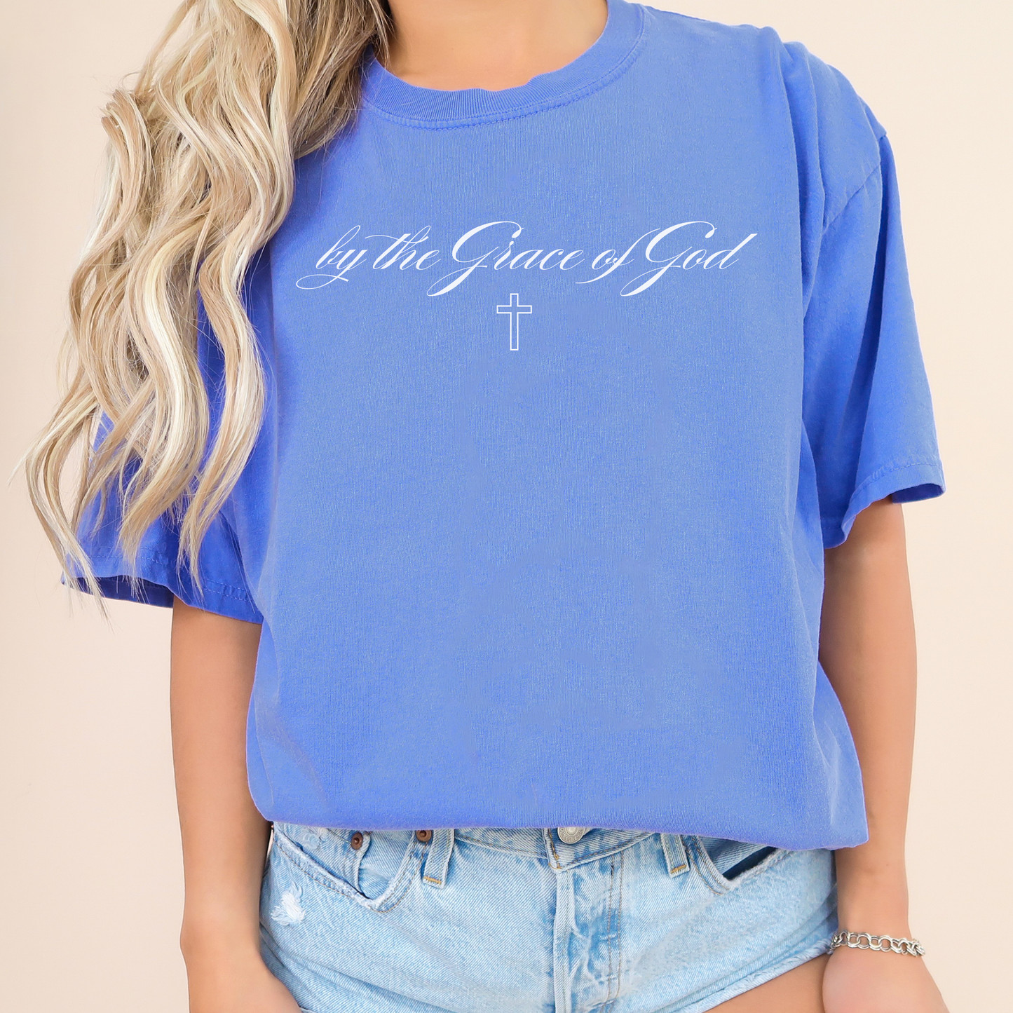 It's Not Luck, It's Jesus Shirt, Comfort Colors, Free Shipping, Faith Inspiration, Church Fit, Christan. (37)
