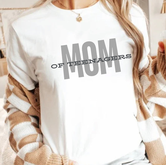 Mom of Teenagers Shirt, Motherhood, Mom Life, Parenting Humor (03)