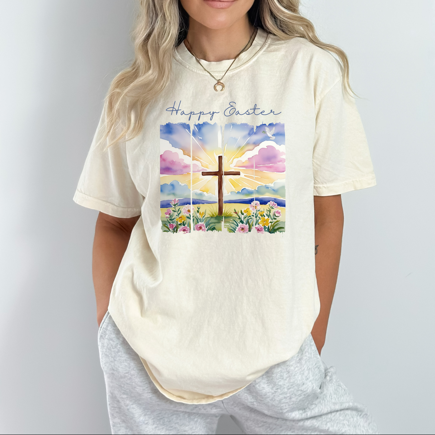 Happy Easter Shirt, Faith, Spring, Christian Tee, Jesus Tee, Graphic Tee