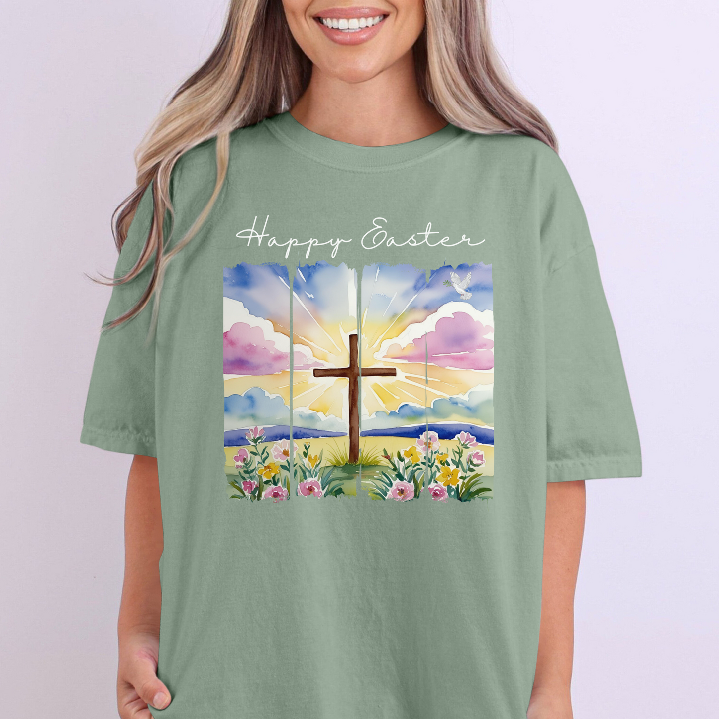 Happy Easter Shirt, Faith, Spring, Christian Tee, Jesus Tee, Graphic Tee