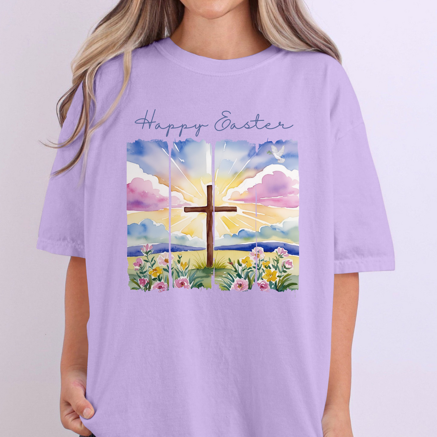Happy Easter Shirt, Faith, Spring, Christian Tee, Jesus Tee, Graphic Tee