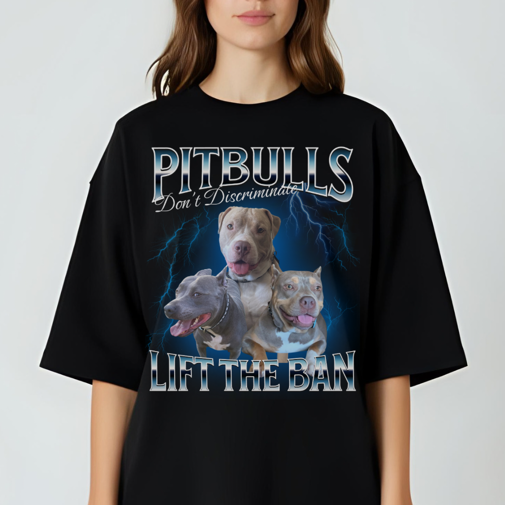 Pitbull Pride T-Shirt | Unisex Garment-Dyed Tee | Dog Lover Gift | Animal Rescue Awareness | Casual Wear | Pet Lover Apparel | Lift the Ban