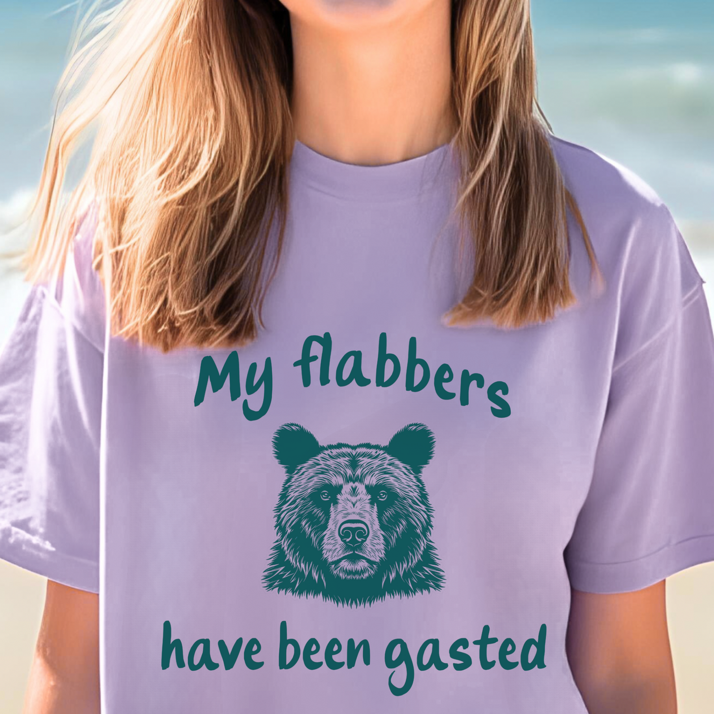 Funny Bear T-Shirt, Humor Unisex Graphic Tee, Humorous Animal Shirt, Gift for Animal Lovers, Cute Casual Wear, Birthday, Flabbergasted Tee