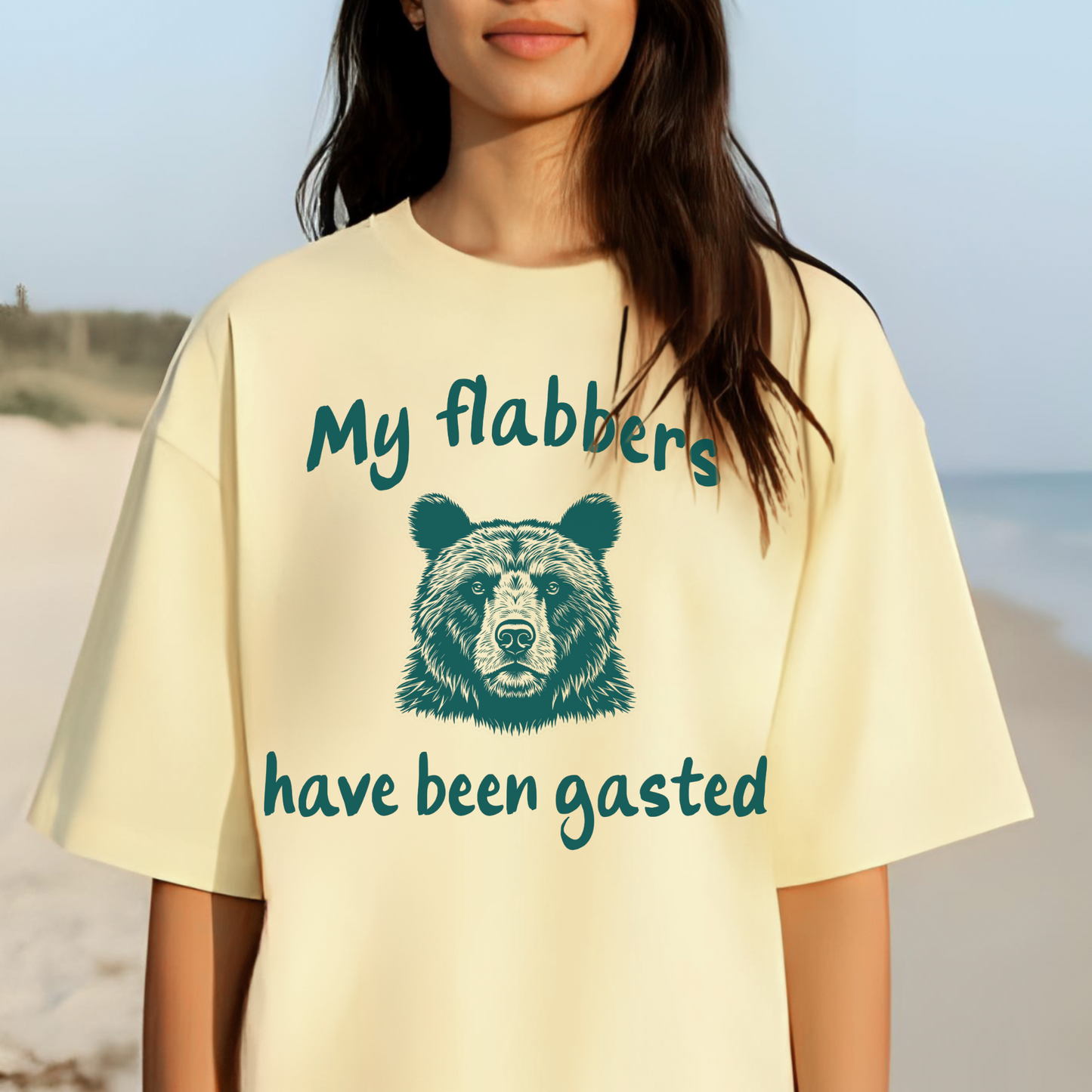 Funny Bear T-Shirt, Humor Unisex Graphic Tee, Humorous Animal Shirt, Gift for Animal Lovers, Cute Casual Wear, Birthday, Flabbergasted Tee