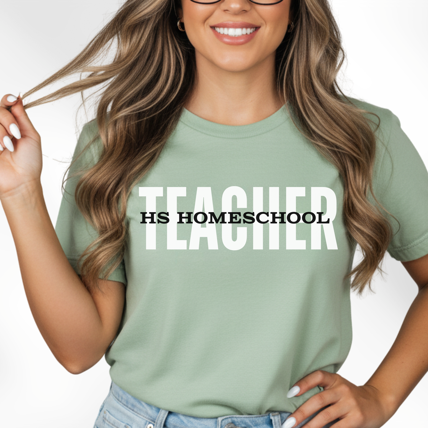 High School Homeschool Teacher Tee, Soft Shirt, Cotton T-Shirt, Gift for Teachers