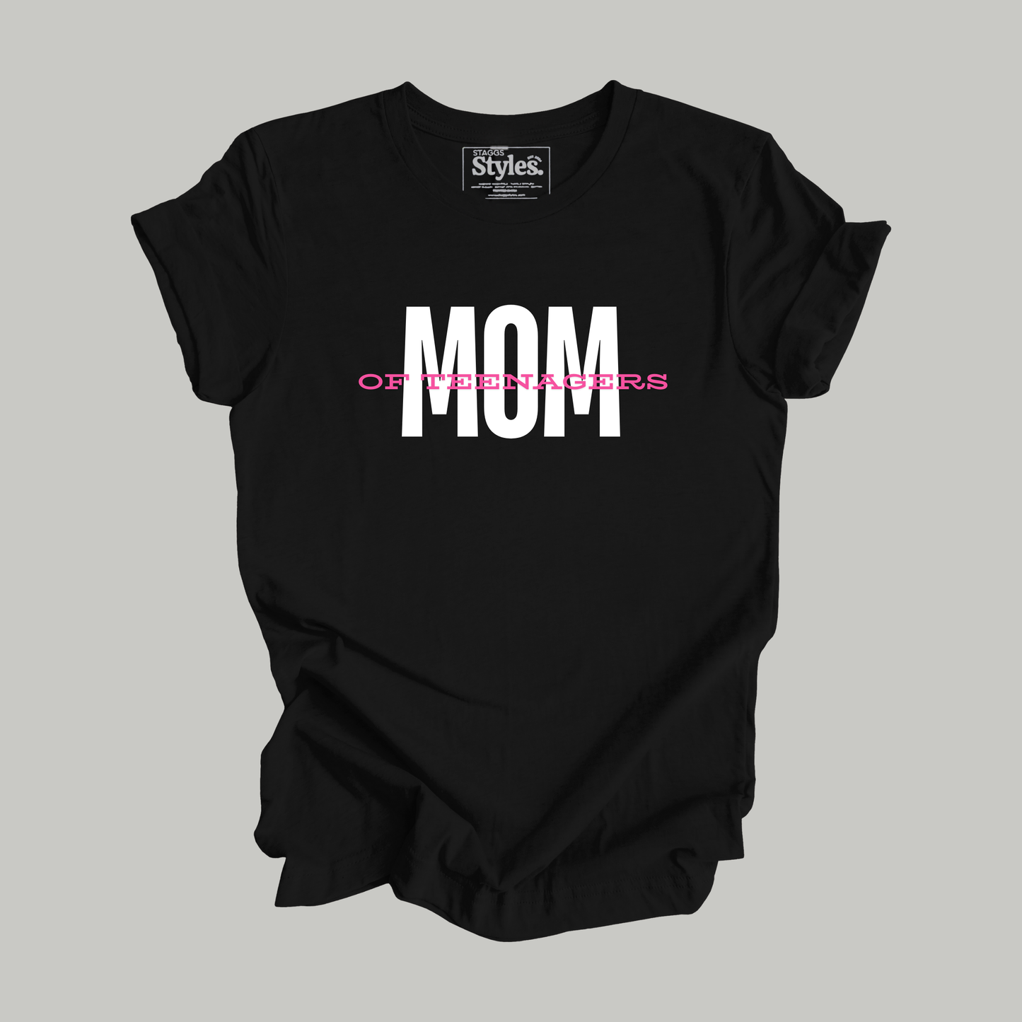 Mom of Teenagers Shirt, Motherhood Graphic T-Shirt, Casual Mom Life Tee, Parenting Humor