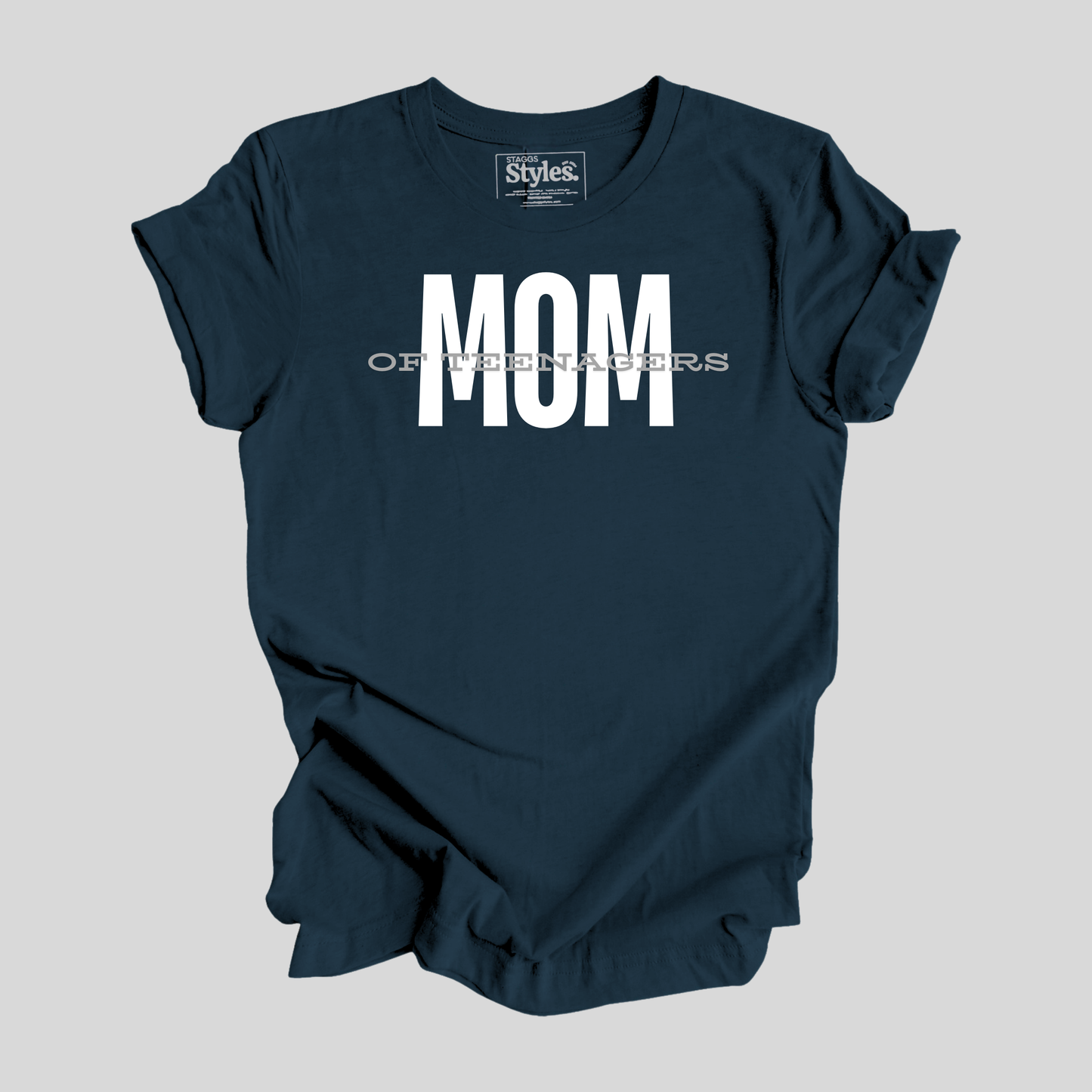 Mom of Teenagers Shirt, Motherhood Graphic T-Shirt, Casual Mom Life Tee, Parenting Humor