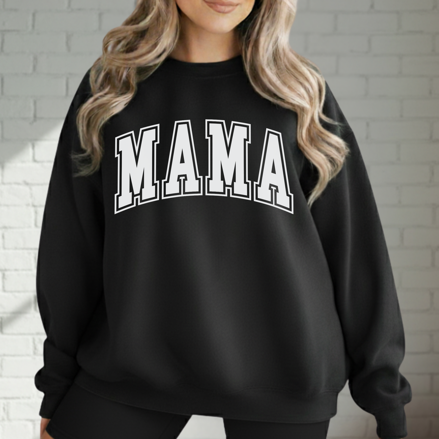 Mama Sweatshirt, Casual Cozy Cotton, Gift for Moms, Mothers Day, Birthday