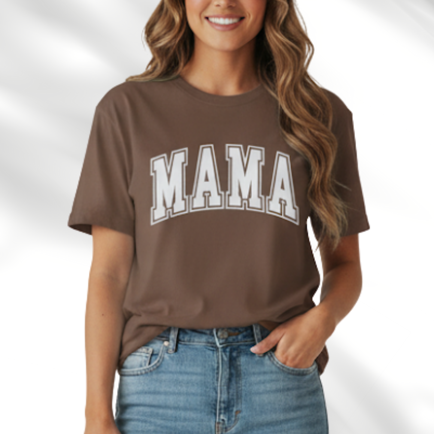 Mama T-Shirt, Casual Gift, Family Matching Outfit, Soft Cotton Tee, Comfortable Everyday Wear