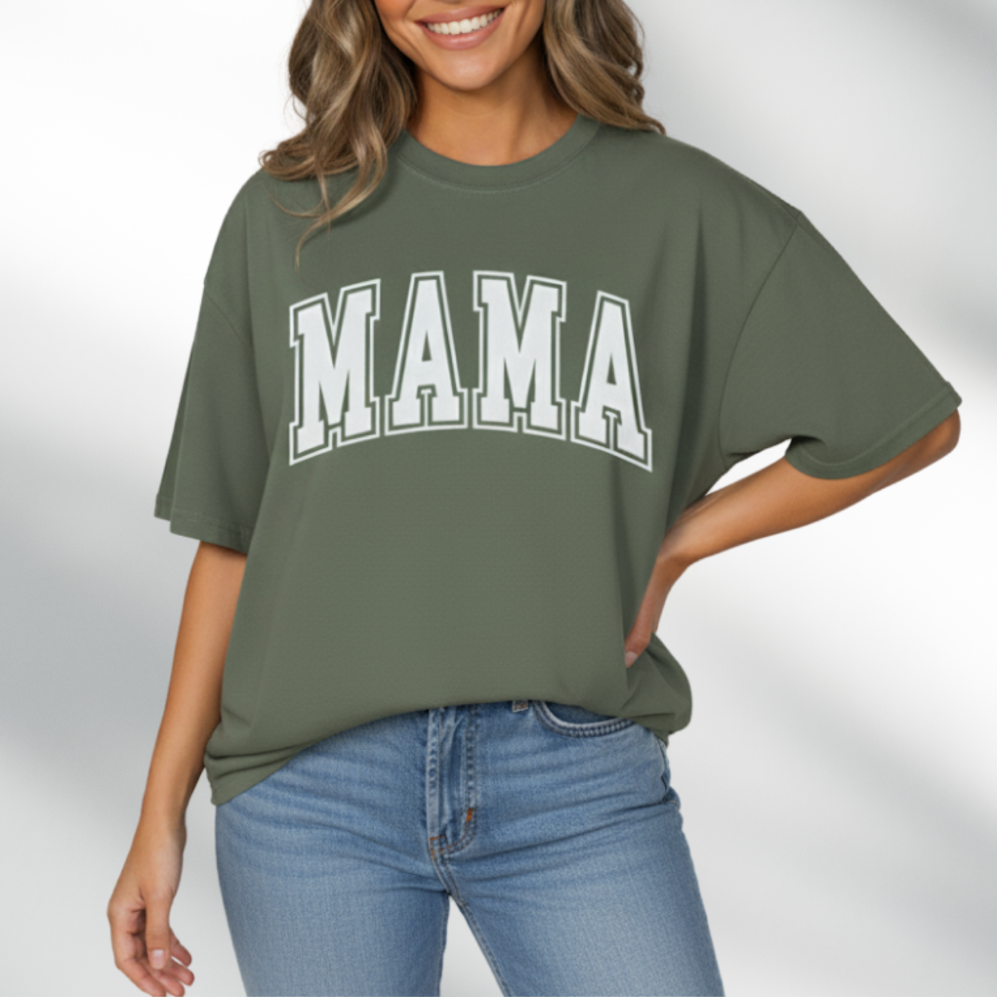 Mama T-Shirt, Casual Gift, Family Matching Outfit, Soft Cotton Tee, Comfortable Everyday Wear