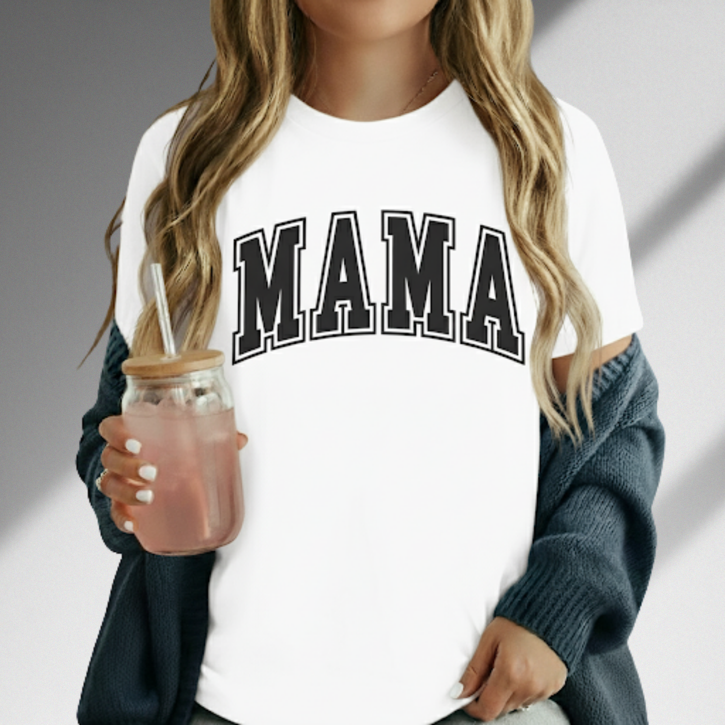 Mama T-Shirt, Casual Gift, Family Matching Outfit, Soft Cotton Tee, Comfortable Everyday Wear
