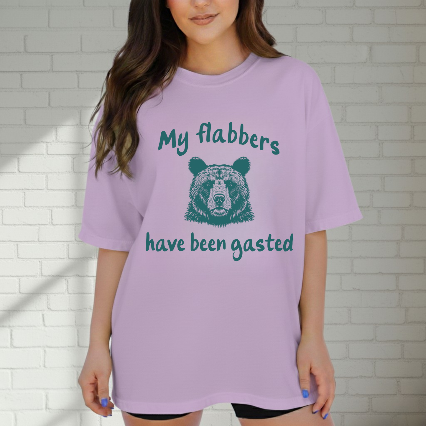 Funny Bear T-Shirt, Humor Unisex Graphic Tee, Humorous Animal Shirt, Casual Wear, Birthday, Flabbergasted Tee