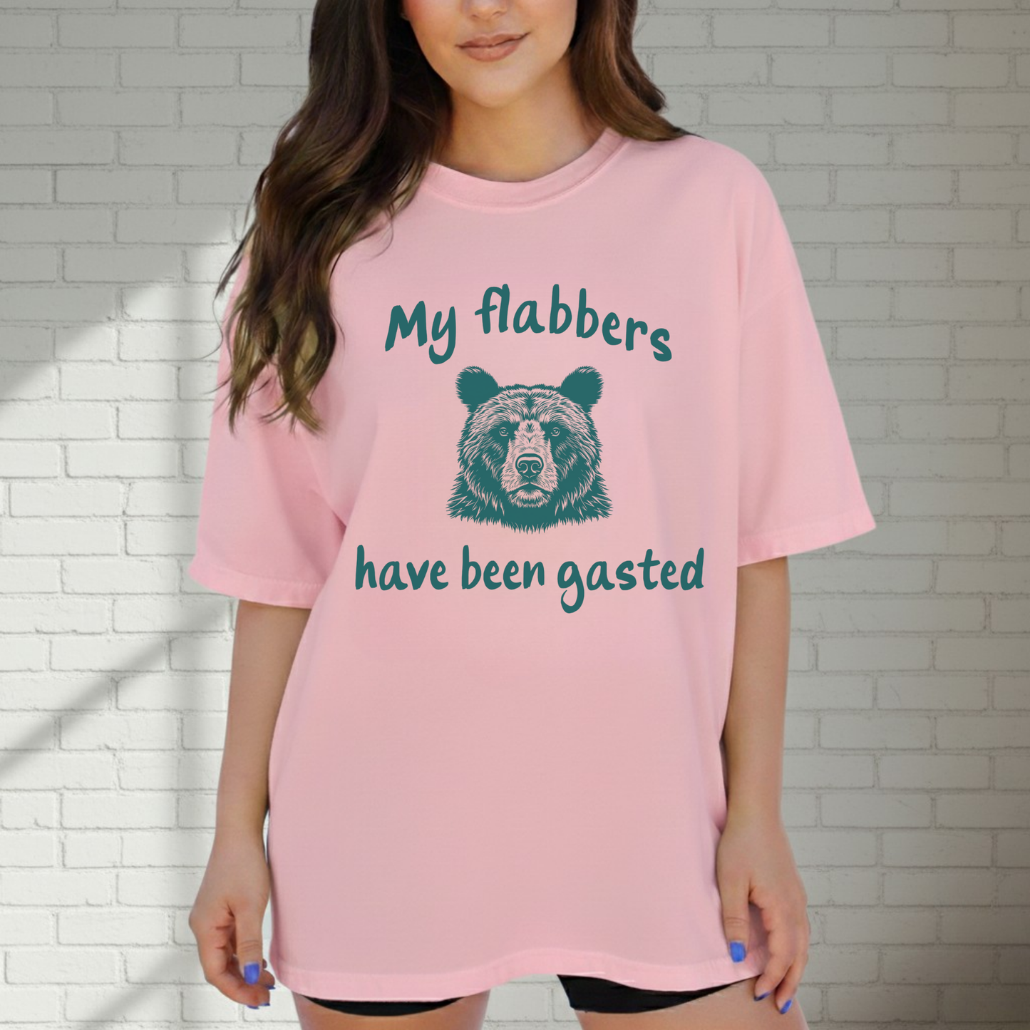 Funny Bear T-Shirt, Humor Unisex Graphic Tee, Humorous Animal Shirt, Casual Wear, Birthday, Flabbergasted Tee