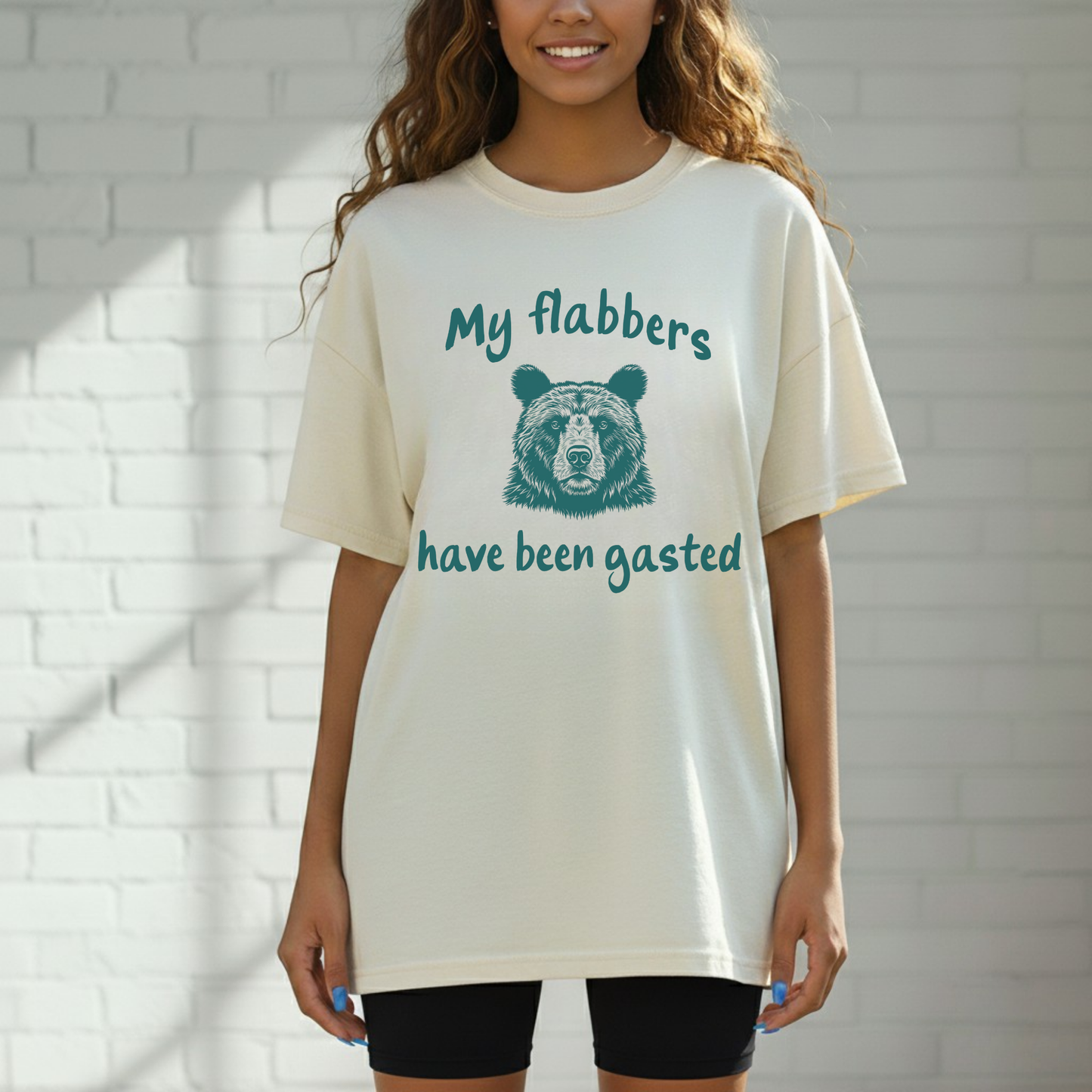 Funny Bear T-Shirt, Humor Unisex Graphic Tee, Humorous Animal Shirt, Casual Wear, Birthday, Flabbergasted Tee