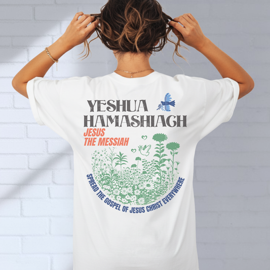 Gospel Christian Shirt, Faith T-Shirt, Inspiration, Jesus, Church Wear, Flower Seeds Tee,