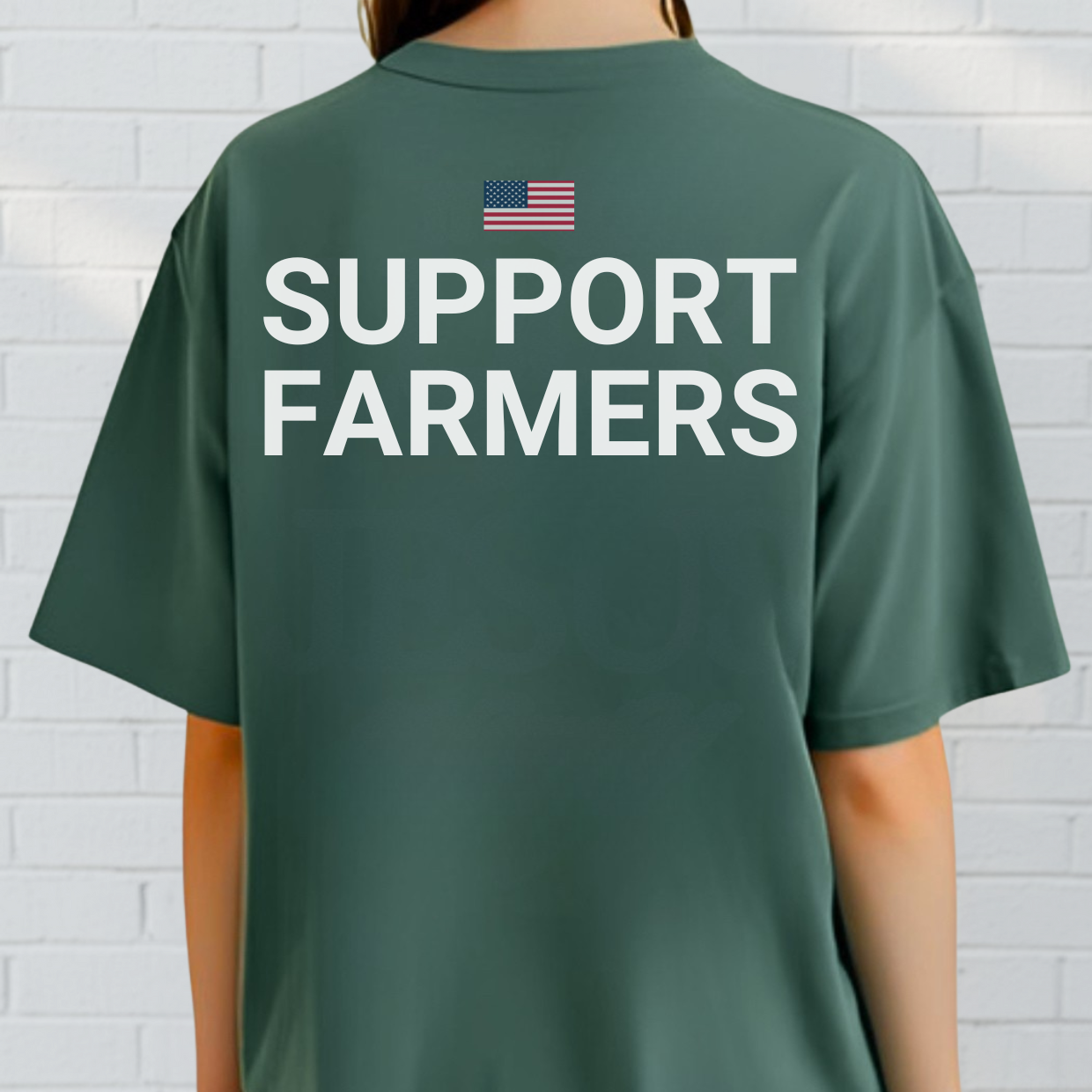 Support Farmers Shirt, Farmers Tee, Southern Shirt, Cotton T-Shirt