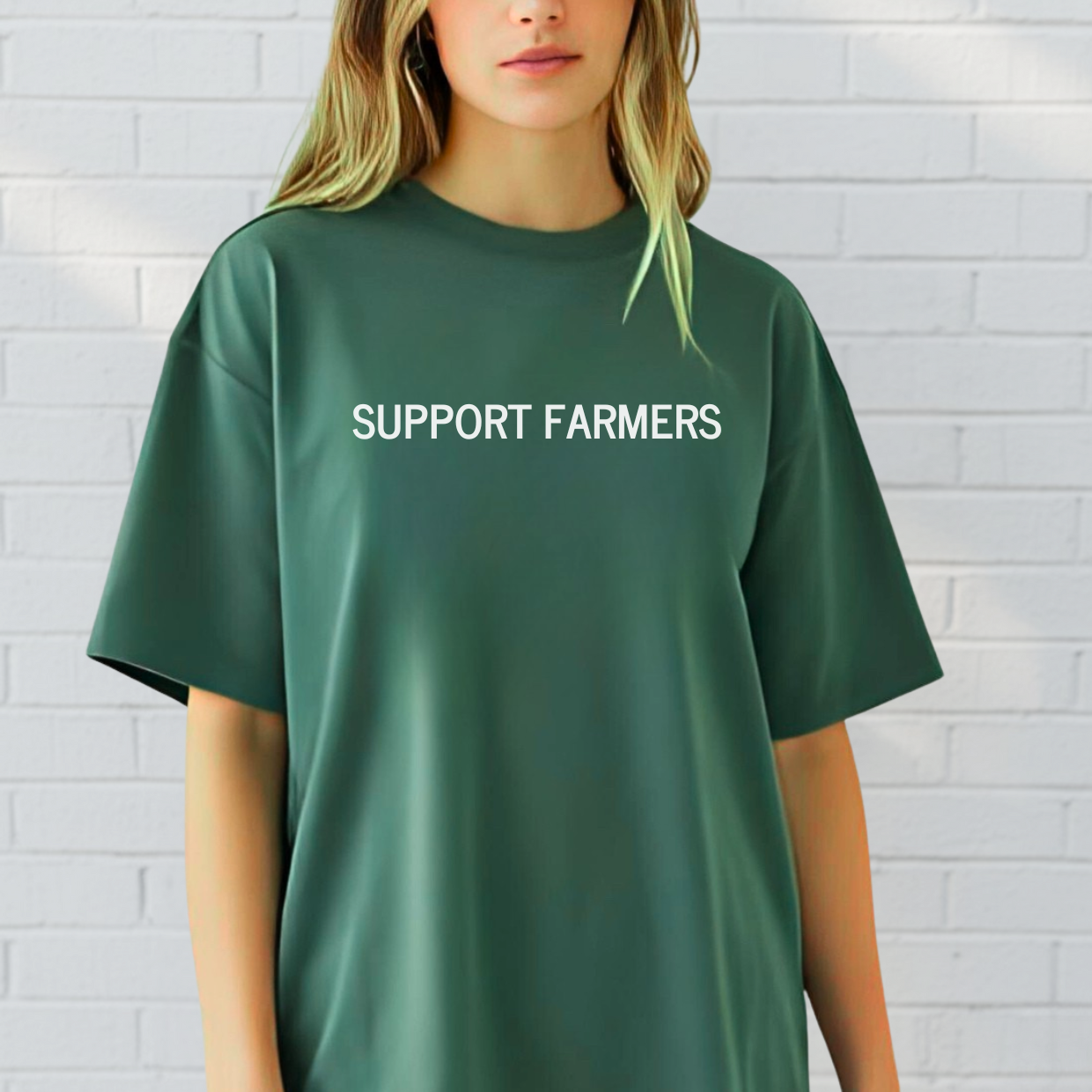 Support Farmers Shirt, Farmers Tee, Southern Shirt, Cotton T-Shirt