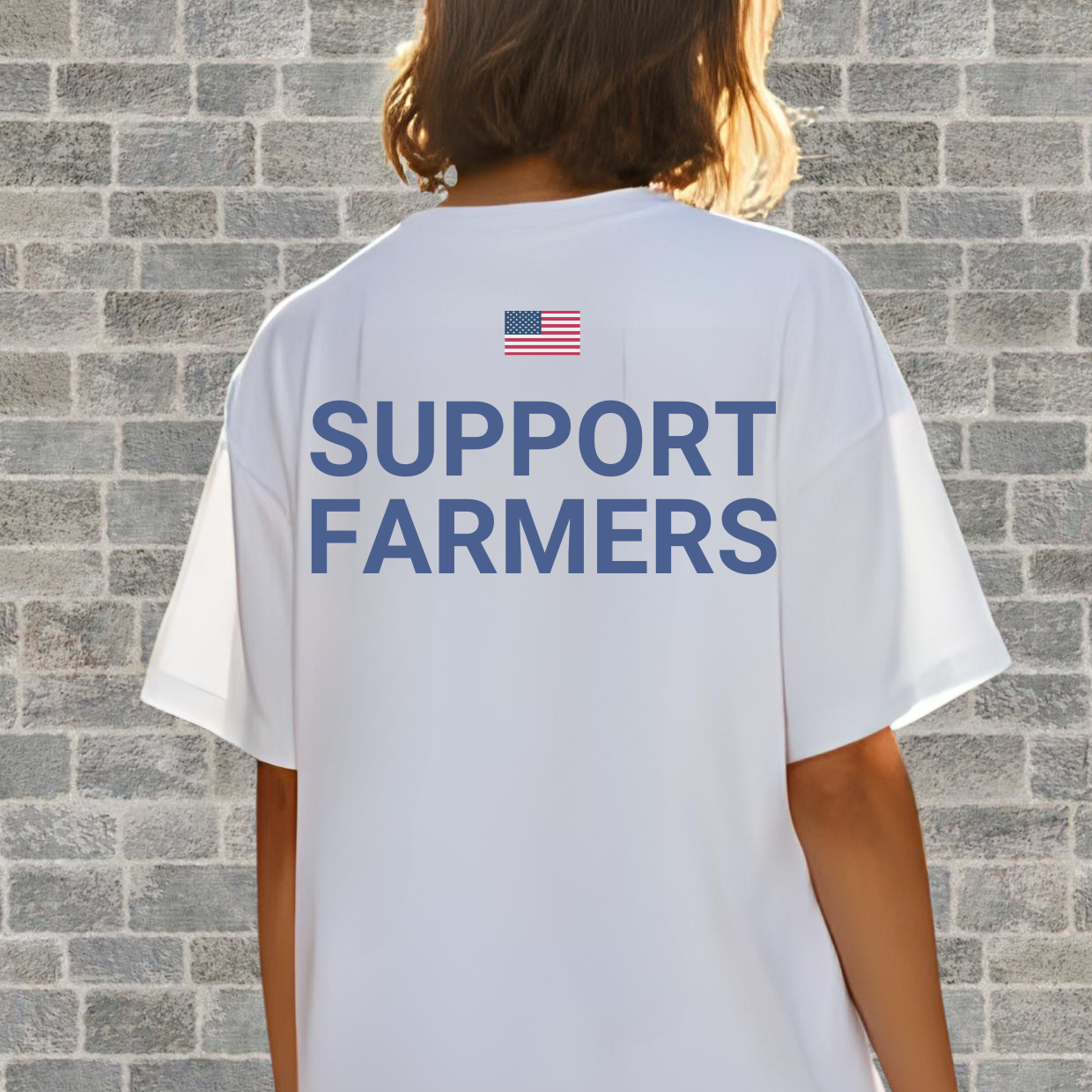 Support Farmers Shirt, Farmers Tee, Southern Shirt, Cotton T-Shirt